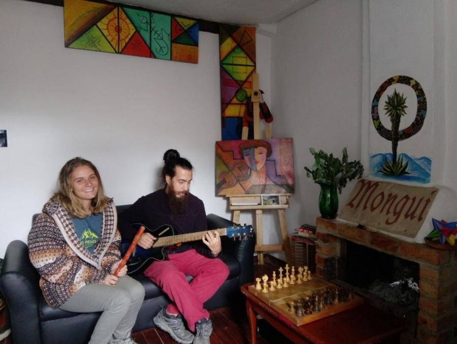 Готель Hostal Casa Del Frailejon - Cafe Монгуі Екстер'єр фото