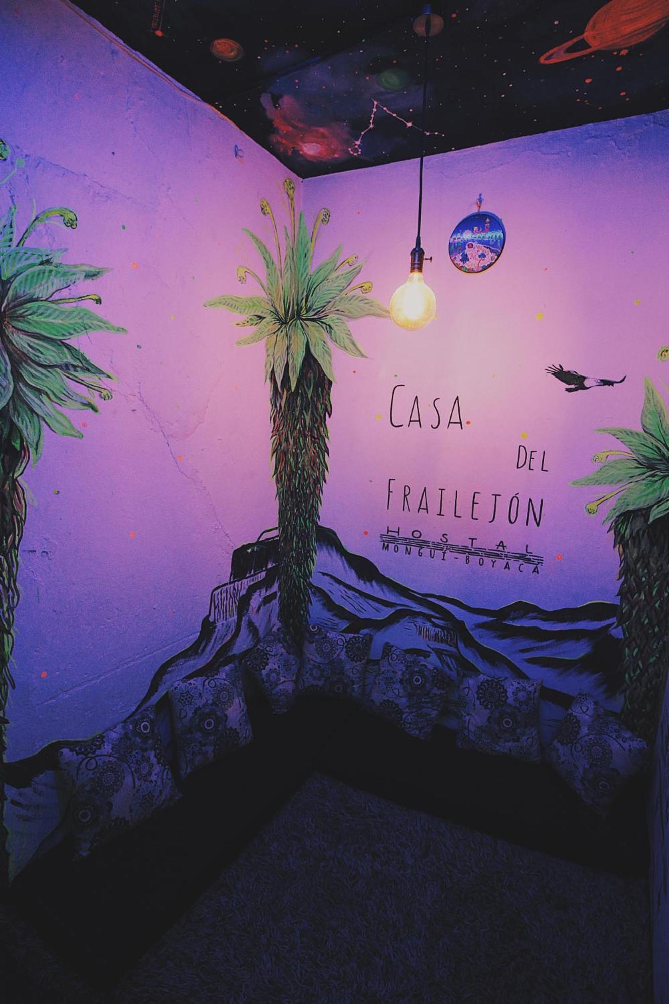 Готель Hostal Casa Del Frailejon - Cafe Монгуі Екстер'єр фото