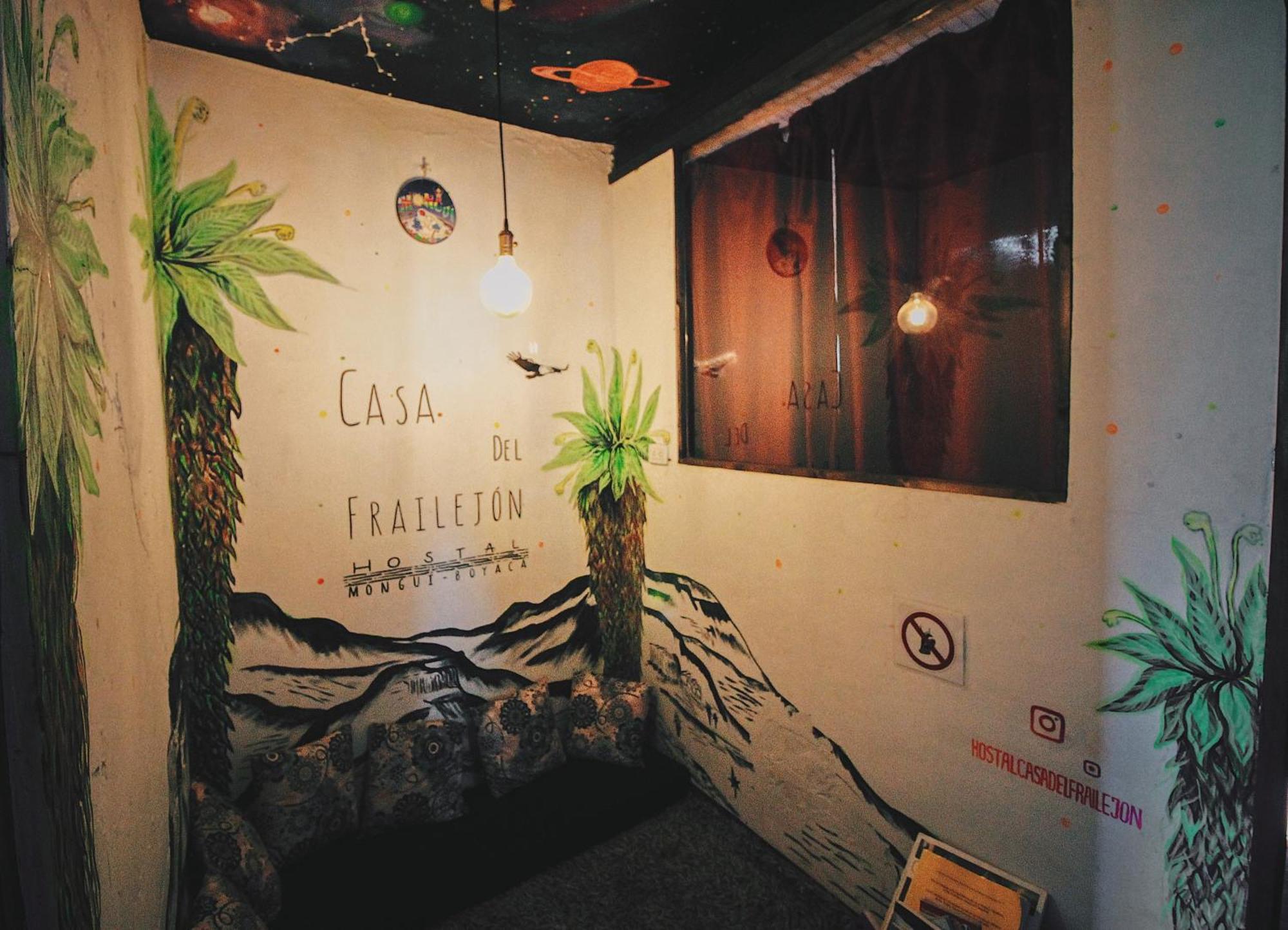 Готель Hostal Casa Del Frailejon - Cafe Монгуі Екстер'єр фото
