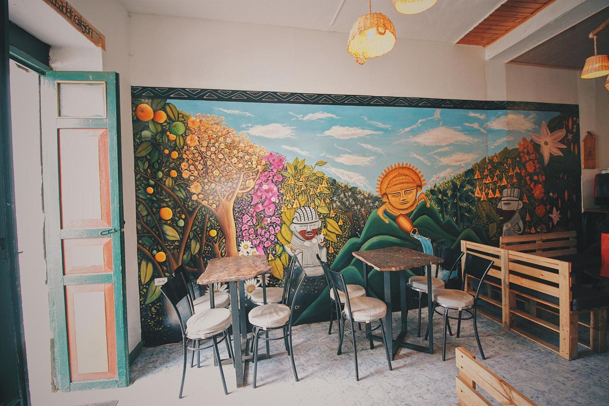 Готель Hostal Casa Del Frailejon - Cafe Монгуі Екстер'єр фото