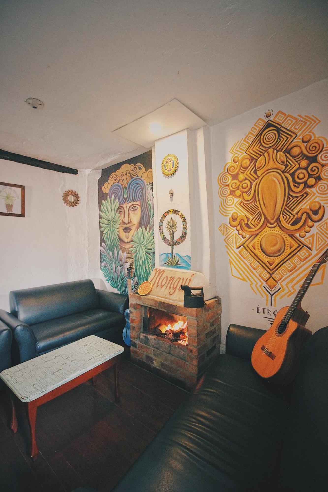Готель Hostal Casa Del Frailejon - Cafe Монгуі Екстер'єр фото