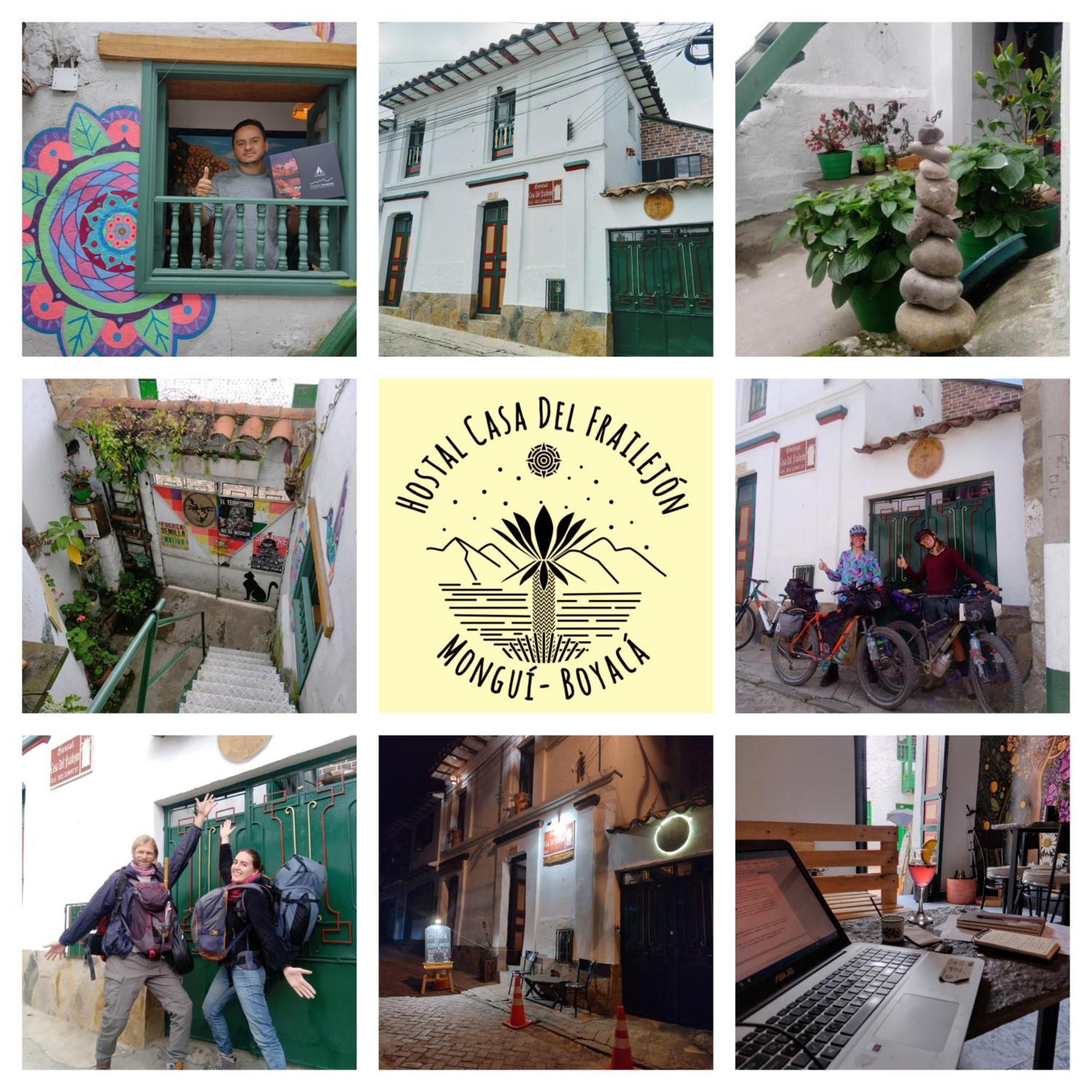 Готель Hostal Casa Del Frailejon - Cafe Монгуі Екстер'єр фото